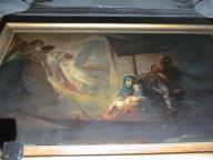 tableau et son cadre : La Fuite en Egypte