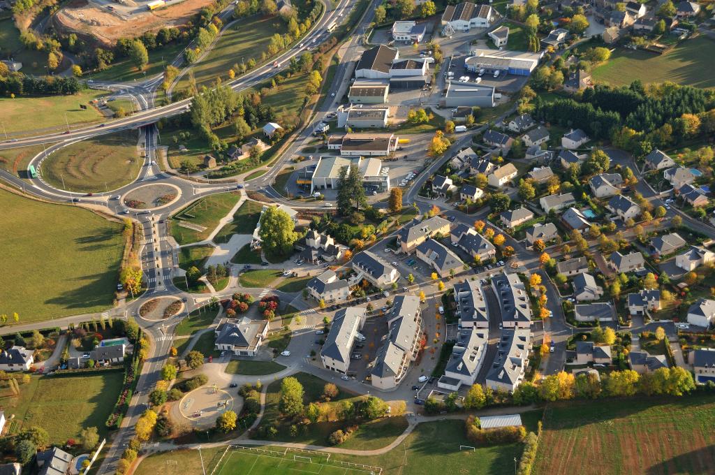 présentation de l'aire d'étude : Rodez et son agglomération au 20e