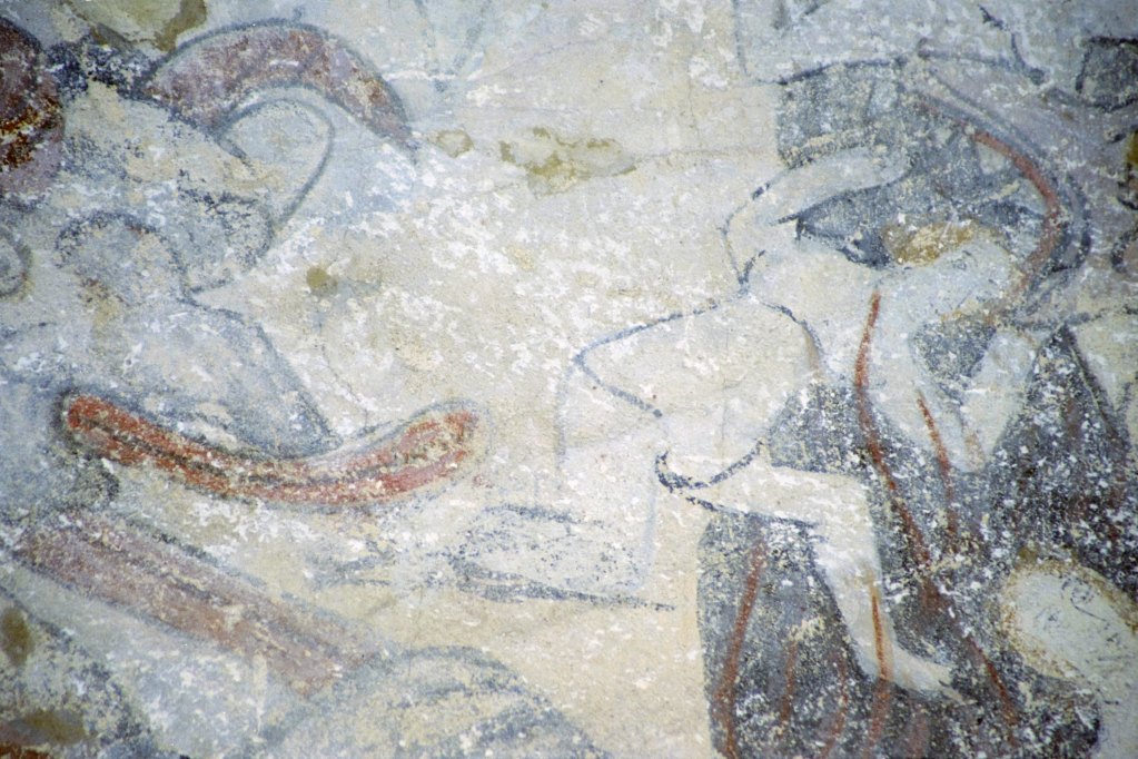 peinture monumentale : Enfer et Paradis