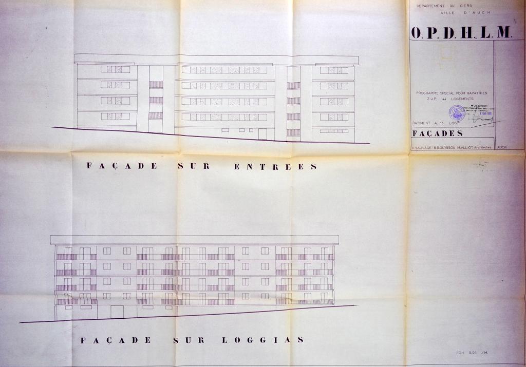 ensemble de 44 logements programme Rapatriés