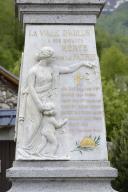 bas-relief de la guerre de 1914-1918