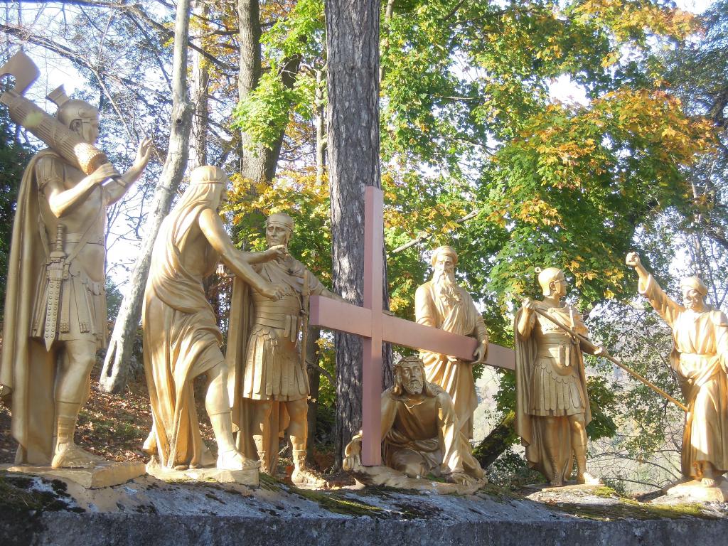 jardin paysager du calvaire dit Chemin de croix des Espélugues