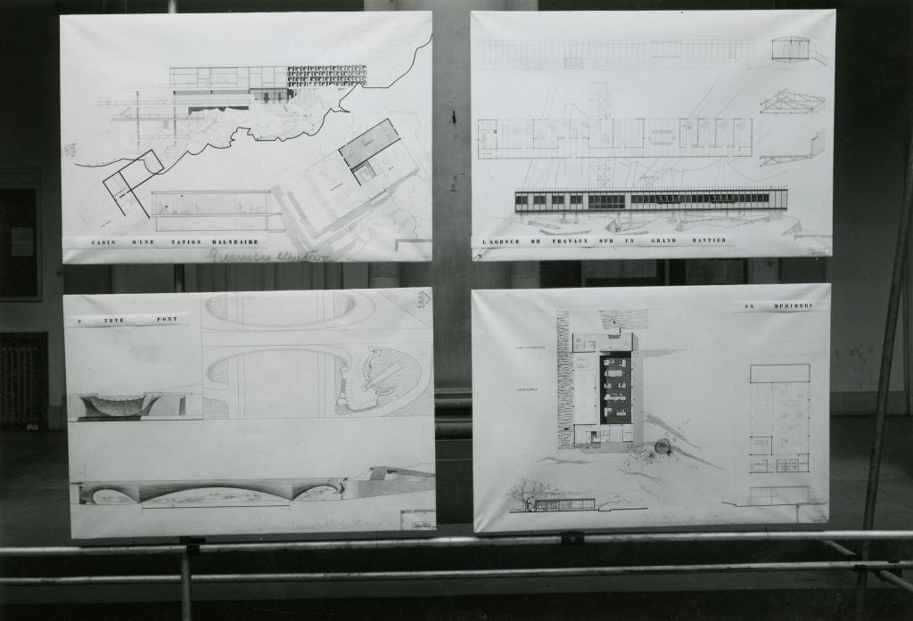 luvre de larchitecte Gérard Sacquin (1924-1982)