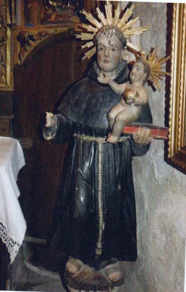 Statue : saint Antoine de Padoue
