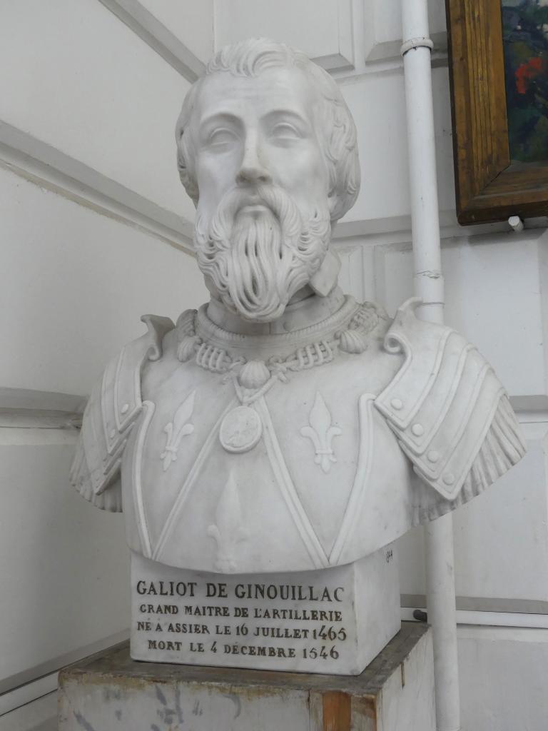 buste : Galiot de Ginouillac