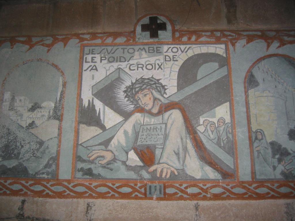 peinture monumentale : Chemin de croix