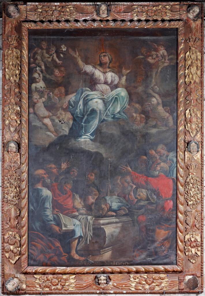 tableau : l'Assomption de la Vierge