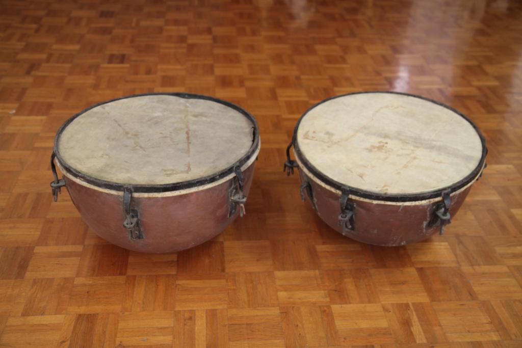 ensemble de 2 timbales