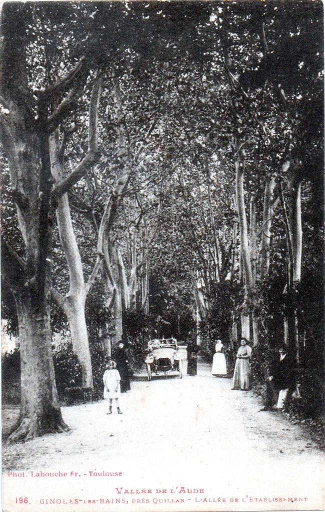 parc thermal de Ginoles-les-Bains