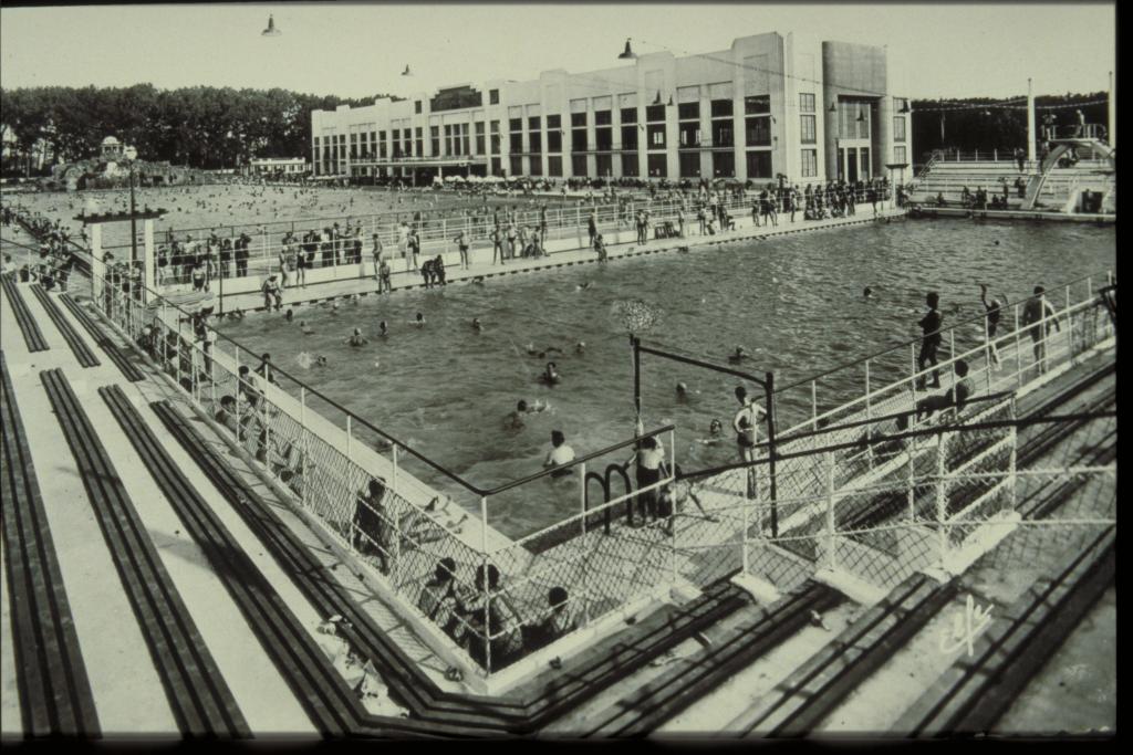 complexe sportif dit Parc des sports, piscine municipale Alfred Nakache