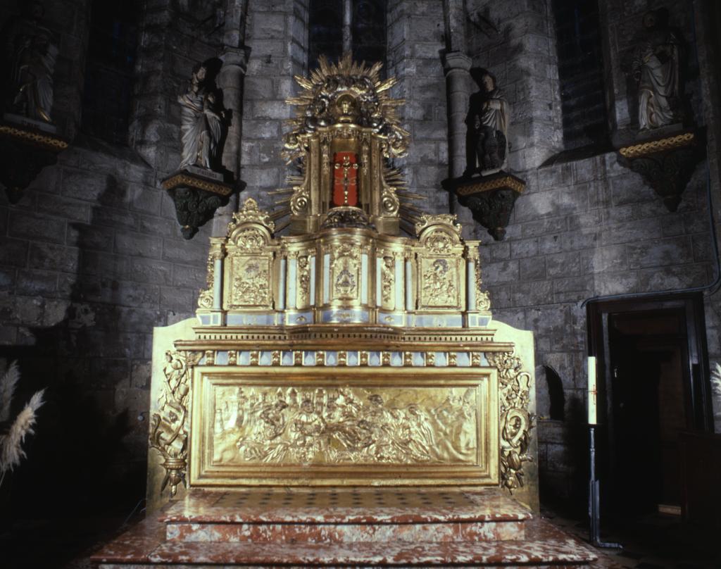 autel, tabernacle, exposition (maître-autel)
