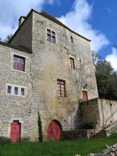 château de Vilaris, ou repaire de Graudène , abri troglodytique