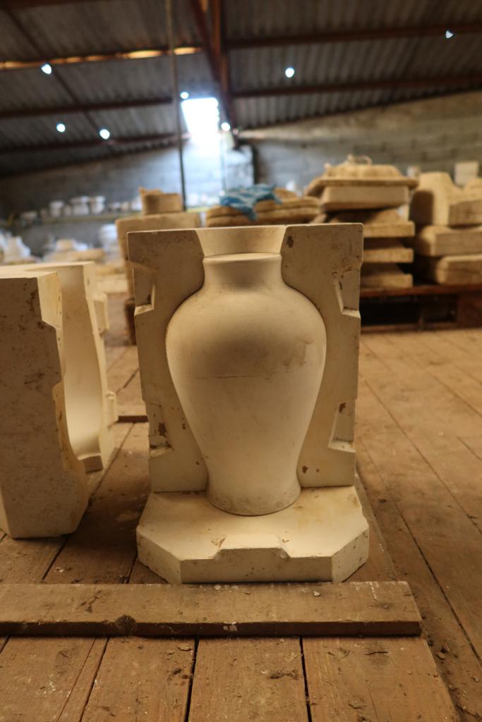 modèle et moule industriel de vase