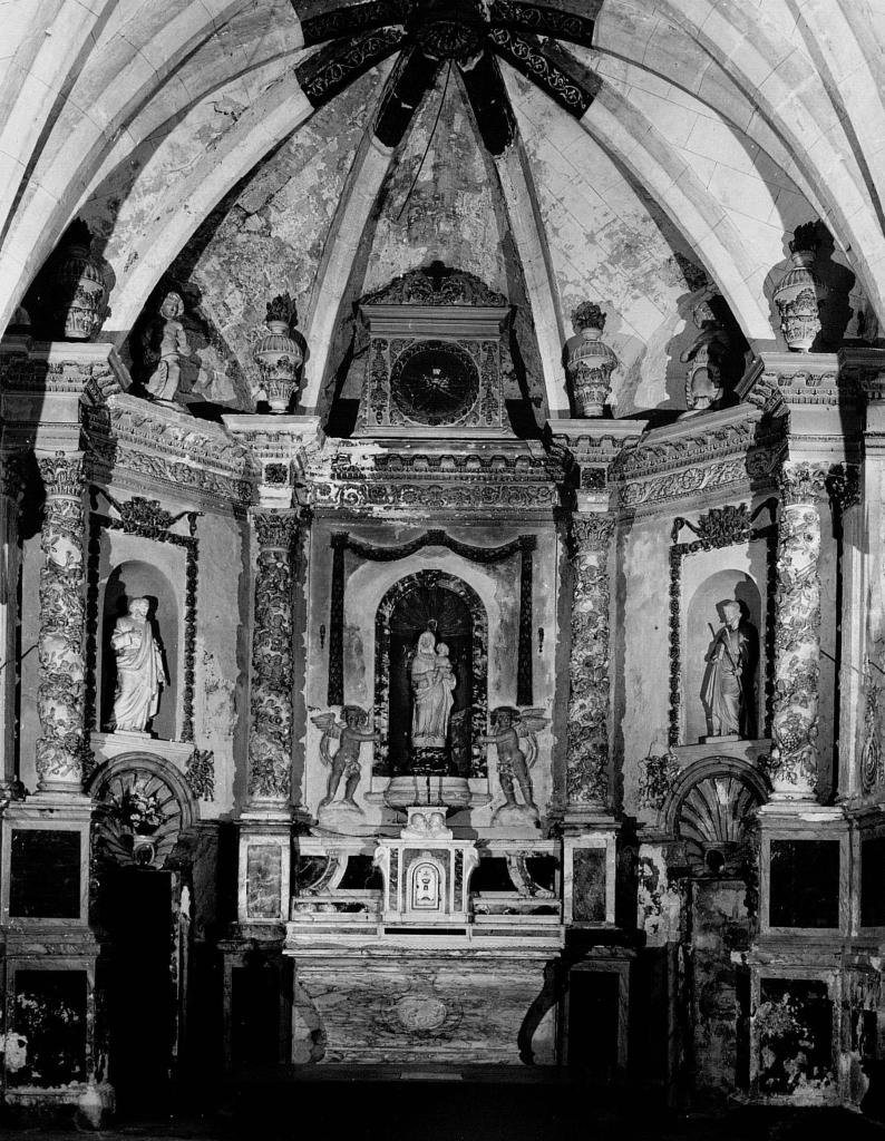 retable (retable architecturé à niche, retable à ailes)