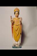 statue (demi-nature) : Saint évêque