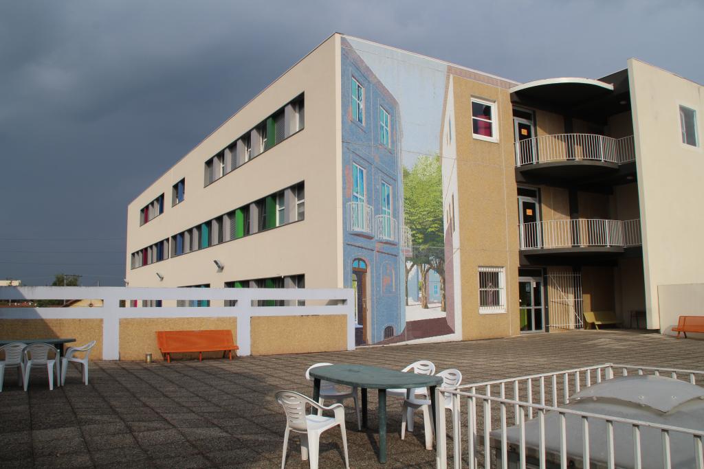 décor du collège des Pyrénées