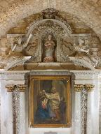 tableau : Présentation au temple