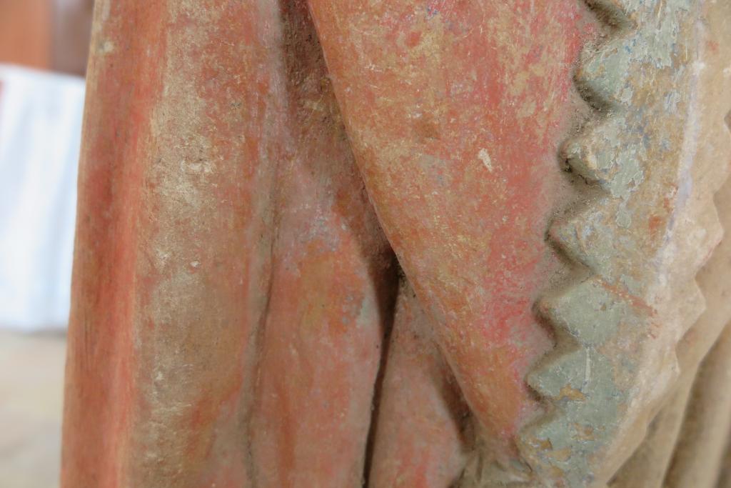 groupe sculpté de la Mise au tombeau