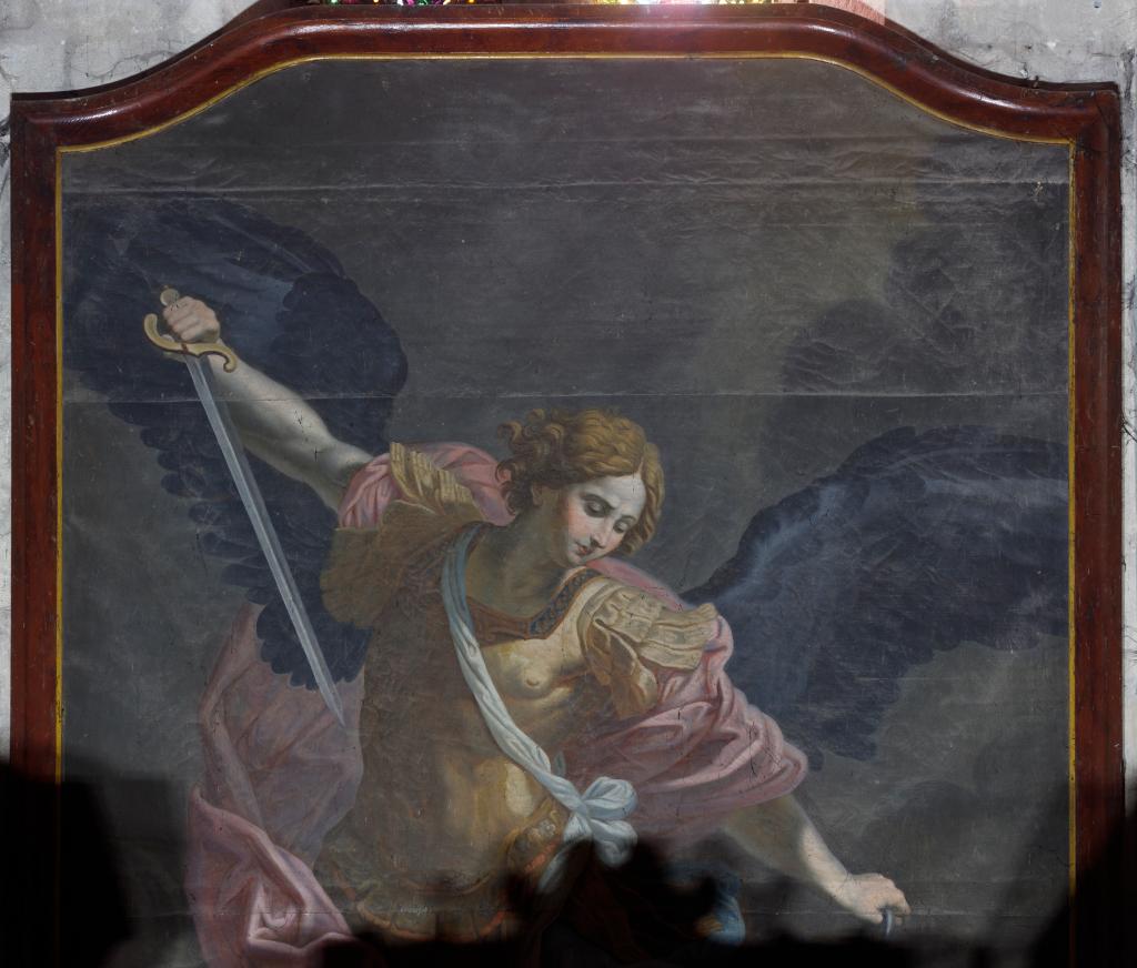 tableau : Saint Michel terrassant le démon