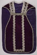 Ornement liturgique catholique violet (n° 31)