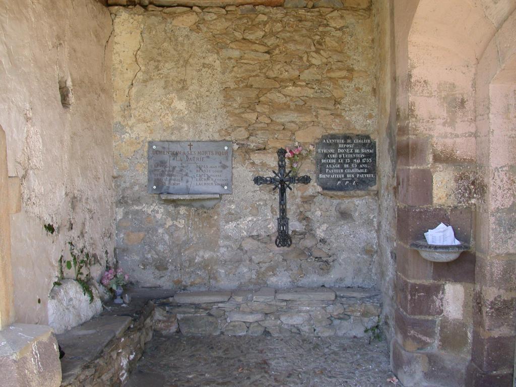 plaque commémorative de la guerre de 1914-1918