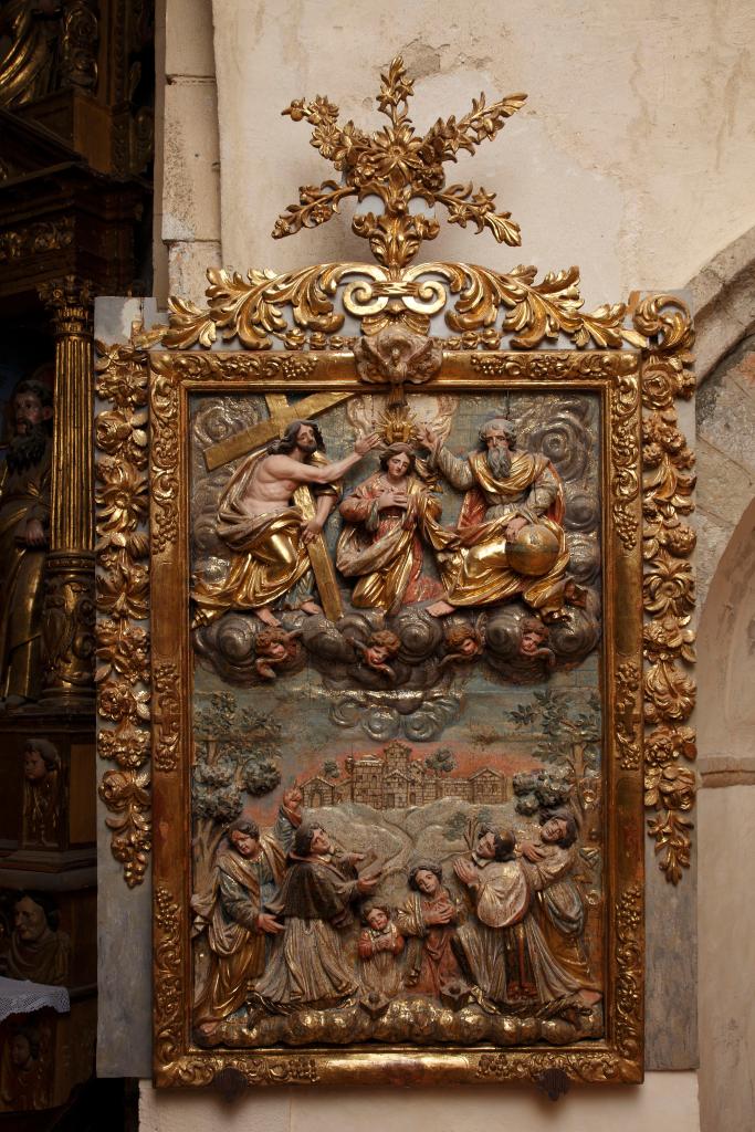 haut-relief couronnement de la Vierge (le)