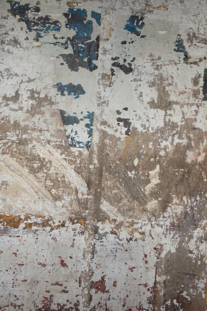peinture monumentale du mur ouest