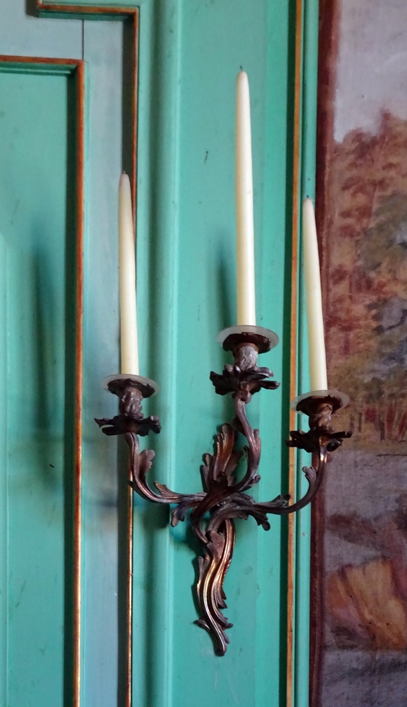Le mobilier du salon vert