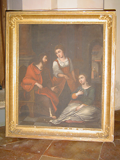 tableau : Le Christ avec Marthe et Marie-Madeleine