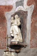 Groupe sculpté : Vierge à l'Enfant