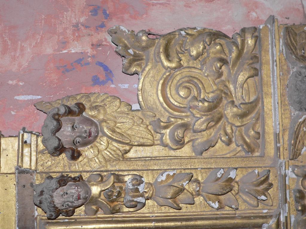 autel secondaire de la Vierge (autel tombeau, tabernacle à ailes)