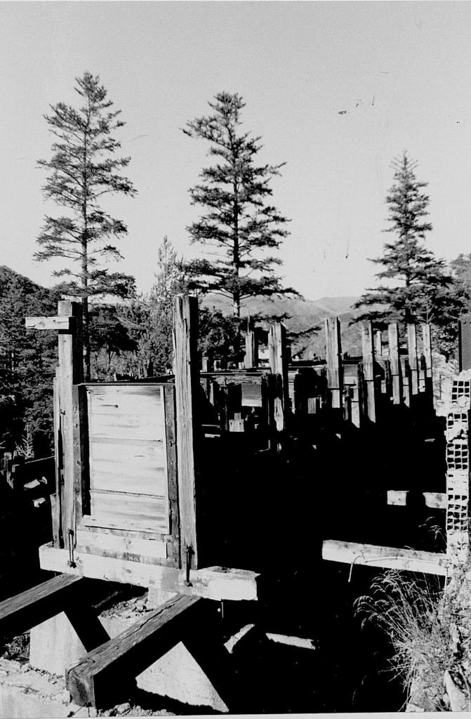 mine, usine de préparation de produit minéral (mine et laverie de baryte) dite Mine de Ramponnenche