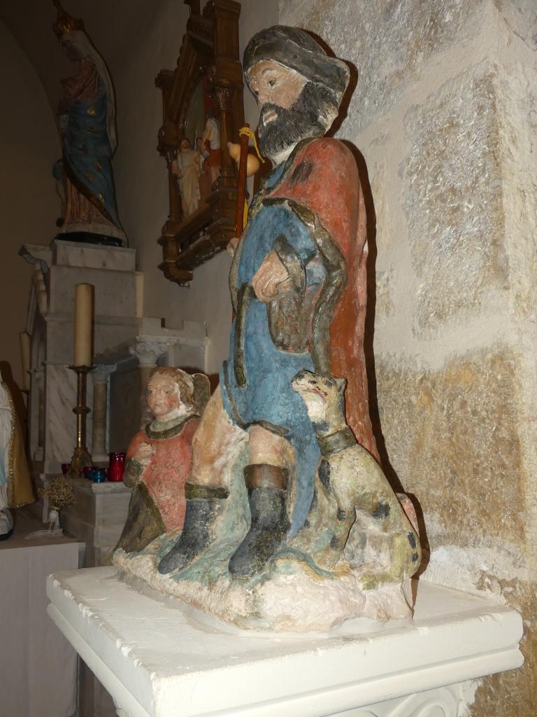 statue : saint Roch