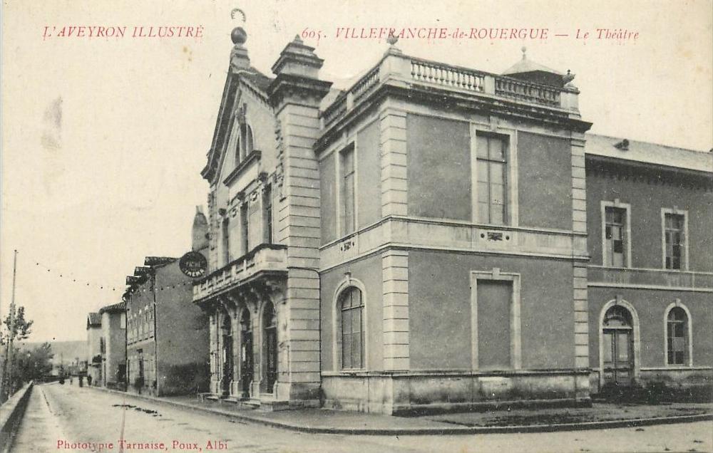 ancienne salle des fêtes : théâtre municipal à l'italienne