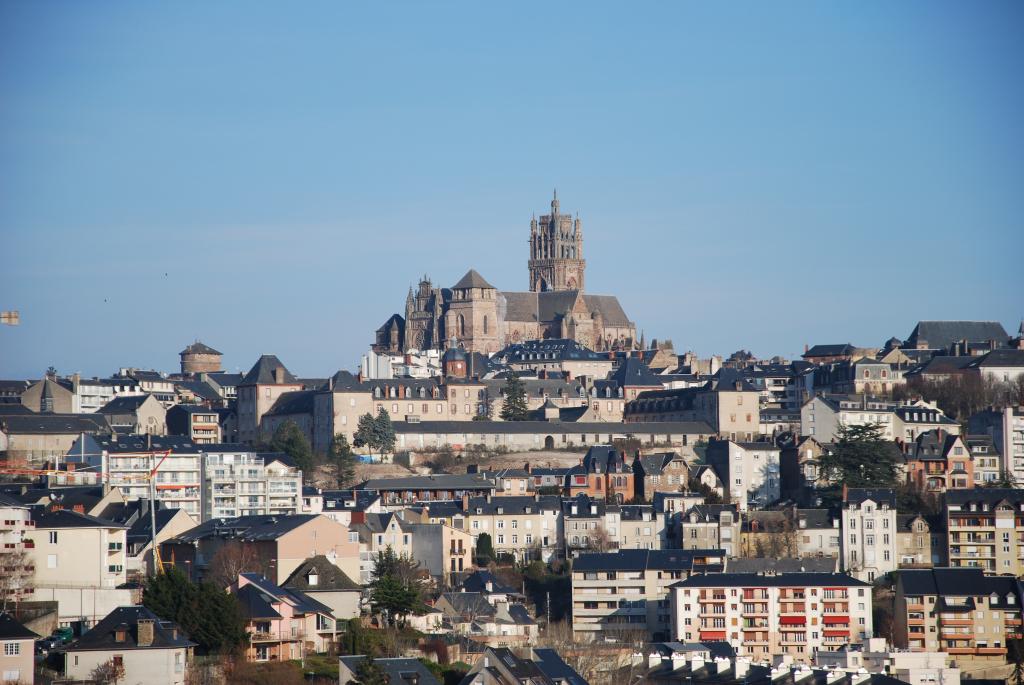 présentation de l'aire d'étude : Rodez et son agglomération au 20e