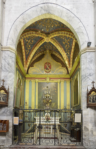mobilier de la chapelle des Cordeliers ou de Saint François d'Assise