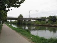 pont en aval de l'écluse numéro 4 de Lespinasse
