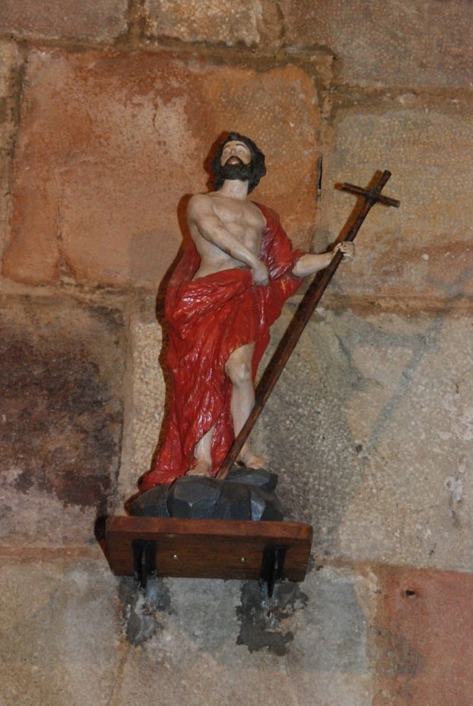 statue saint Jean Baptiste, Le Précurseur