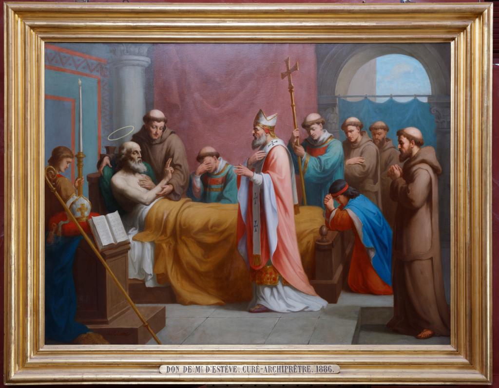 tableau : mort de saint Fulcran