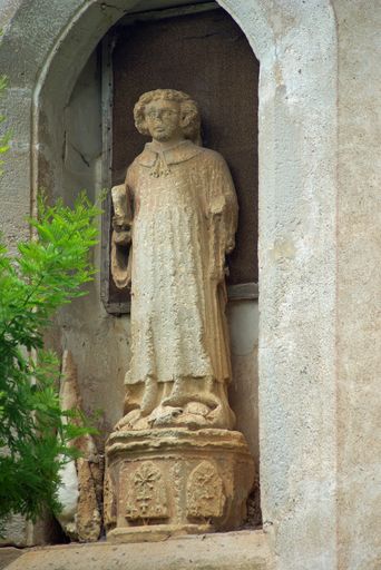 statue de saint Etienne