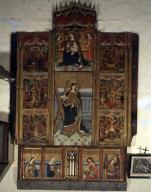 Retable de sainte Eulalie et sainte Julie, 12 tableaux