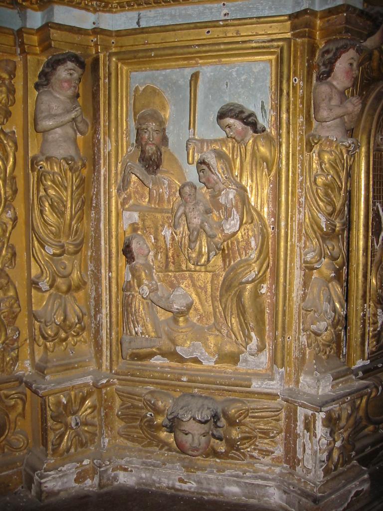 ensemble du maître-autel (autel et tabernacle)