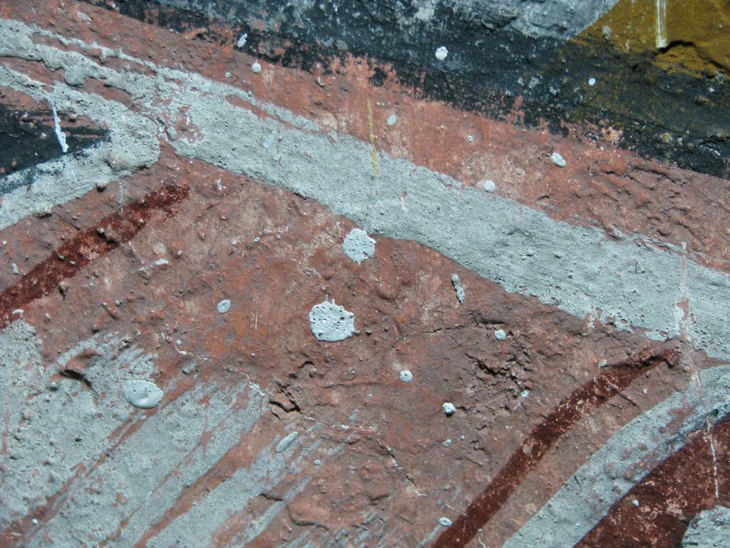 peinture monumentale de la voûte de la nef