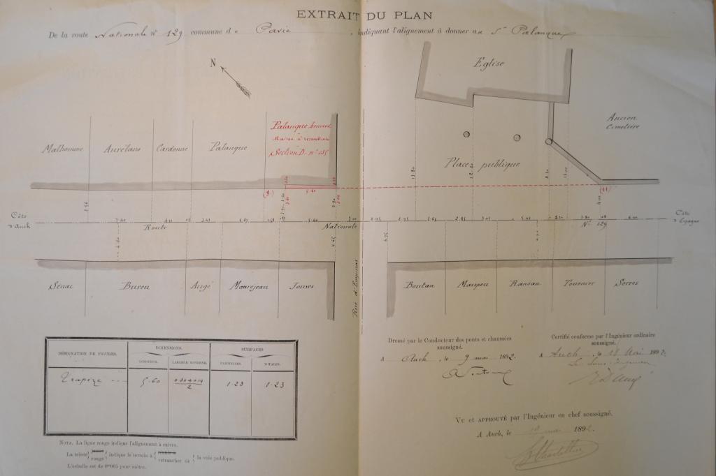 ancienne boucherie et logement, actuellement bureau de poste et local associatif