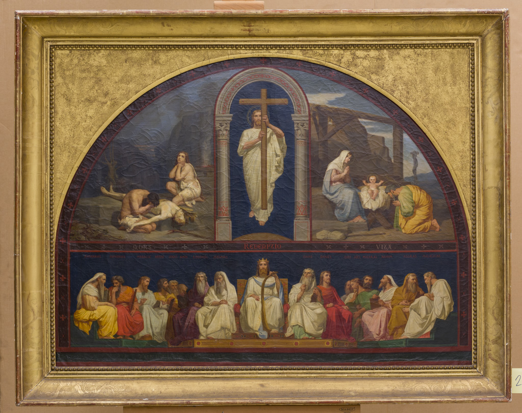 peintures de la tribune