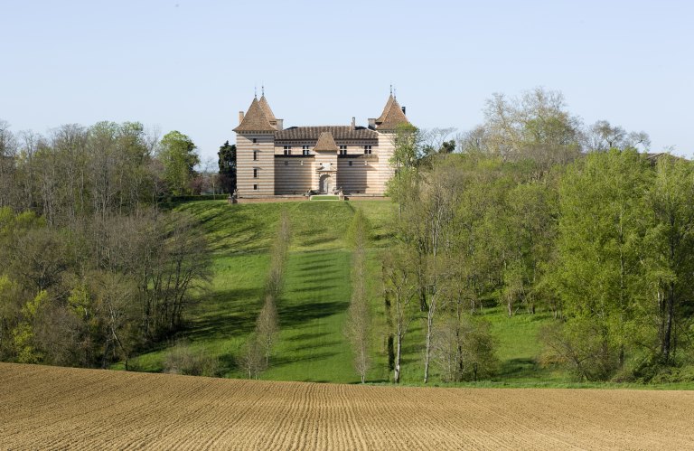 jardin d'agrément du château de Laréole