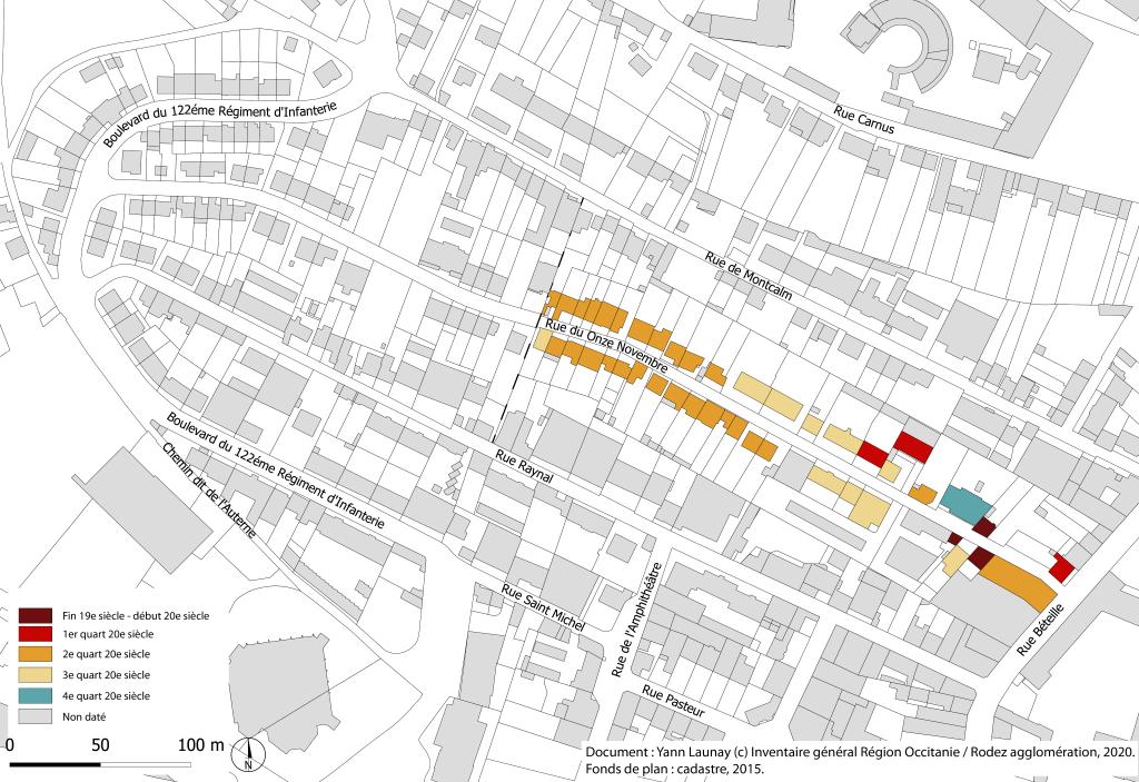 ancienne impasse Béteille, aujourd'hui rue du 11-Novembre