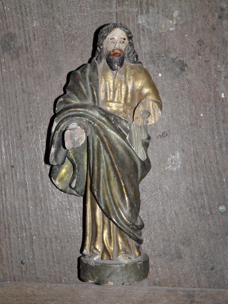 statuette : saint non identifié