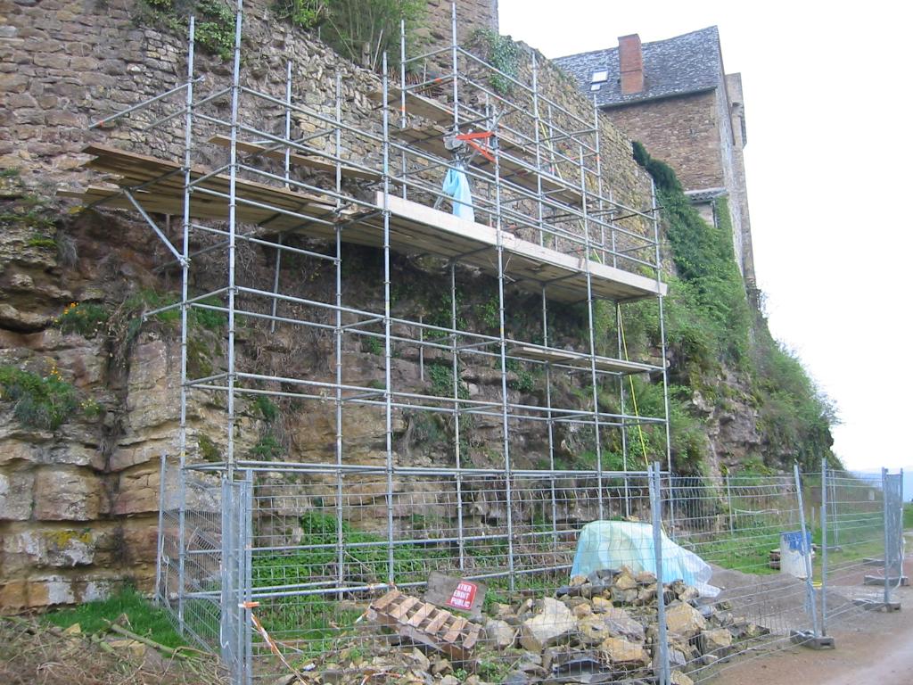 château fort, dit "Tours de Saint-Laurent"