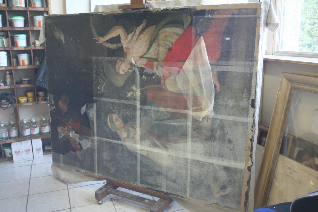 tableau : l'Annonciation